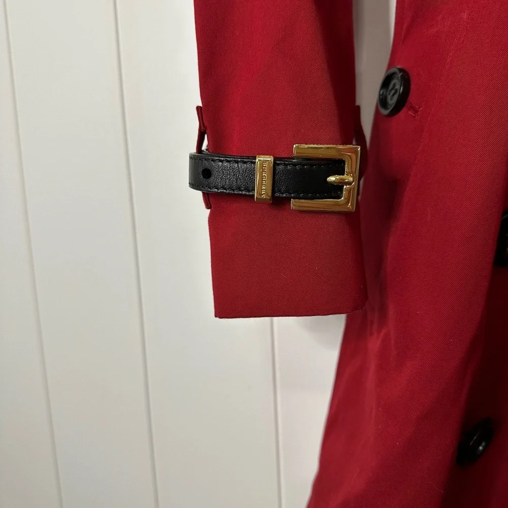 Burberry Scarlet Trench Coat - Picture 8 of 13